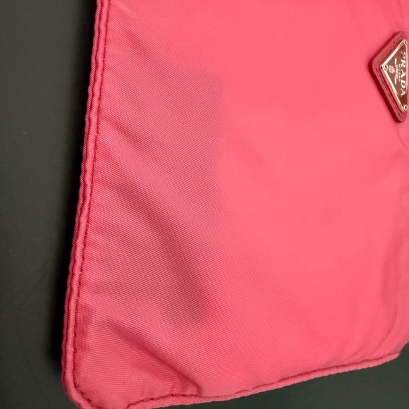 Prada Vibrant Pink Nylon Clutch - Picture 4 of 6
